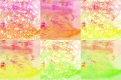 Sharp Color Watercolor Digital Papers Glitter Background Product Image 3