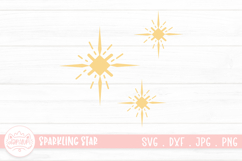 Sparkling Star Effect Clipart | Shining Star, Light Effect Product Image 1