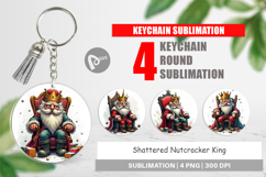 Keychain Shattered Nutcracker King Product Image 1