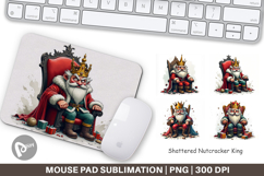 Mouse Pad Shattered Nutcracker King Product Image 1