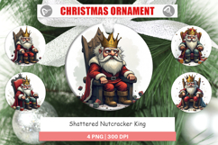 Ornament Shattered Nutcracker King Product Image 1