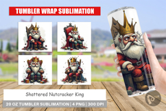 Tumbler Shattered Nutcracker King Product Image 1