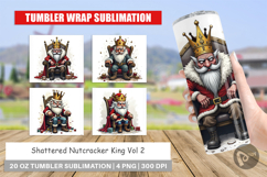 Tumbler Shattered Nutcracker King Product Image 1
