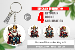 Keychain Shattered Nutcracker King Product Image 1