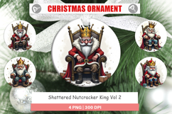 Ornament Shattered Nutcracker King Product Image 1