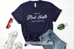 She Got Mad Hustle And A Dope Soul svg, Girl Boss svg, png Product Image 1