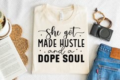 She Got Made Hustle Sleeve SVG, Inspirational SVG Design Product Image 3