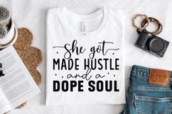 She Got Made Hustle Sleeve SVG, Inspirational SVG Design Product Image 2