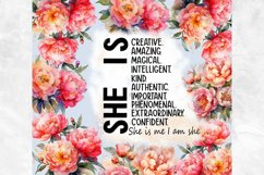 Mothers Day Quotes Tumbler Wrap Png, Floral Seamless Design Product Image 2