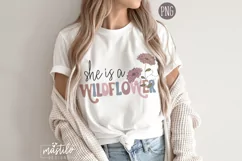 She is a Wildflower png by Mastilo Designs