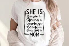 Mom Quote SVG, Mother's Day SVG, Mom Life SVG Product Image 2