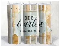 Christian Tumbler Sublimation Designs PNG Wrap Product Image 2