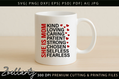 Mothers Day SVG for Cricut Mommy Mom Mama T-shirt Mug Design Product Image 6