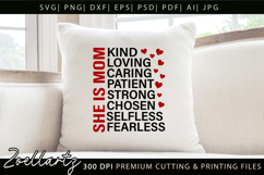 Mothers Day SVG for Cricut Mommy Mom Mama T-shirt Mug Design Product Image 5