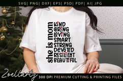 Mothers Day SVG for Cricut Mommy Mom Mama T-shirt Mug Design Product Image 2