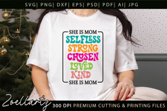 Mothers Day SVG for Cricut Mommy Mom Mama T-shirt Mug Design Product Image 7
