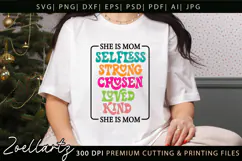 Mothers Day SVG for Cricut Mommy Mom Mama T-shirt Mug Design Product Image 7
