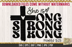 She is strong is a professional design that is ready to be cut with all major cutting machines. Sublimation, iron-on transfer and printing file formats also included.
