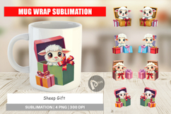 Mug Wrap Sheep Gift Product Image 1