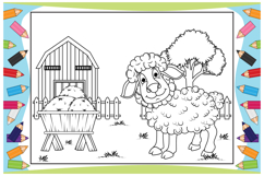 Coloring Cute Animal Cartoon For Kids Product Image 13