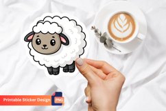 Sheep Sticker, Farm Animal Sticker, Sheep Lover Sticker Product Image 1