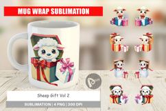 Mug Wrap Sheep Gift Product Image 1