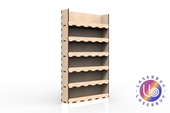 80 files in 10 models Craft Fair Stands Laser SVG Bundle Product Image 10