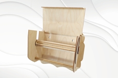 Gift wall towel dispenser, wall shelf, laser cutting design Product Image 4