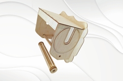 Gift wall towel dispenser, wall shelf, laser cutting design Product Image 2