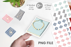 Shell Necklace Sticker Product Image 1