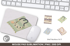 Mouse Pad Shell Necklace Product Image 1