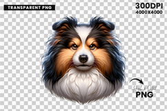 sheltie clipart, sheltie png, dog clipart, dog png, sublimation design, cute dog design, pet clipart, animal png, dog lover gift, printable clipart