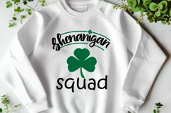 Shenanigan Squad Svg | St Patricks SVG DXF PNG | Cut Files Product Image 2