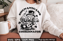 Shenanigans Coordinator - St Patrick's Day SVG Design Product Image 1