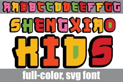 Shengxio Kids Color Font Product Image 1