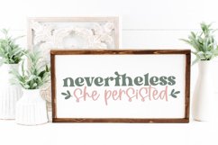 Nevertheless She Persisted SVG/PNG/EPS/DXF Product Image 3