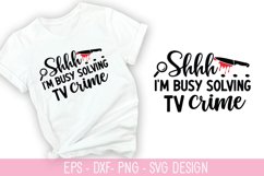 True Crime SVG Bundle - True Crime T- Shirt Design Product Image 7