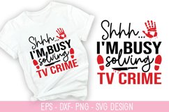 True Crime SVG Bundle - True Crime T- Shirt Design Product Image 6