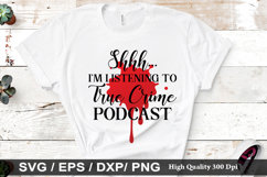 True crime Quotes Design - True crime T-shirt Design Product Image 3