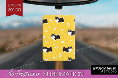 Shiba Inu Dog Air Freshener PNG Cute Chibi Puppy PNG Product Image 1