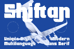 Shiftan - Modern Sans Serif Font Product Image 1
