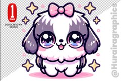 Shih Tzu dog clipart- PNG File Product Image 1