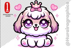 Shih Tzu dog clipart- PNG File Product Image 1