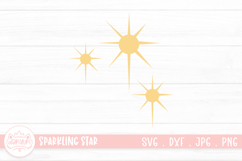 Sparkling Star Effect Clipart | Shining Star, Light Effect Product Image 1