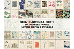 50 Vintage Japanese Ornamental Designs Images Bundle Product Image 1