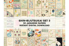 50 Vintage Japanese Ornamental Designs Images Bundle Product Image 1