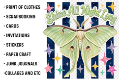 Shine All Night Long Moth PNG Product Image 3