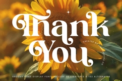 Shine Dailys - Groovy Serif Display Font Product Image 20