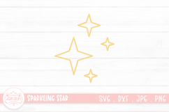 Sparkling Star Effect Clipart | Shining Star, Light Effect Product Image 1