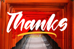 Shinobi Morning - Bold Calligraphy Font Product Image 20